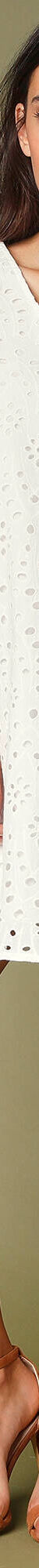 Robe broderie anglaise manches 3/4 (blanc) Robe broderie anglaise manches 3/4 (blanc)